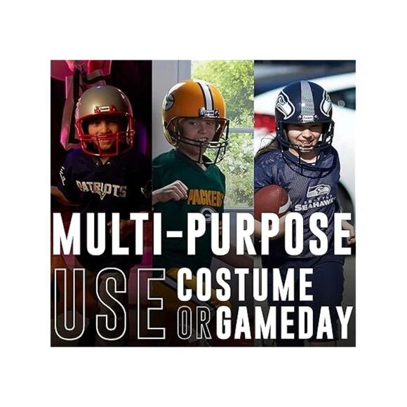 Franklin Sports All Team Uniform Set Youth NFL Football Jersey Helmet Kids SMALL - Picture 6 of 7